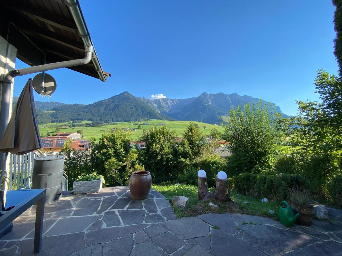 Ferienhaus Sonnleiten Walchsee Exterior foto